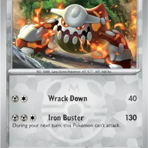 Prismatic Evolutions - 068/131 - Heatran - Master Ball Holo