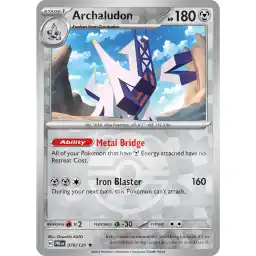 Prismatic Evolutions - 070/131 - Archaludon - Master Ball Holo