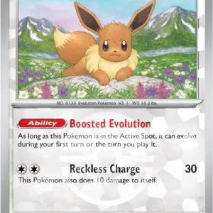 Prismatic Evolutions - 074/131 - Eevee - Poke Ball Holo