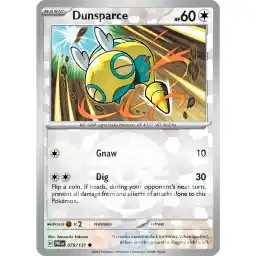 Prismatic Evolutions - 079/131 - Dunsparce - Poke Ball Holo