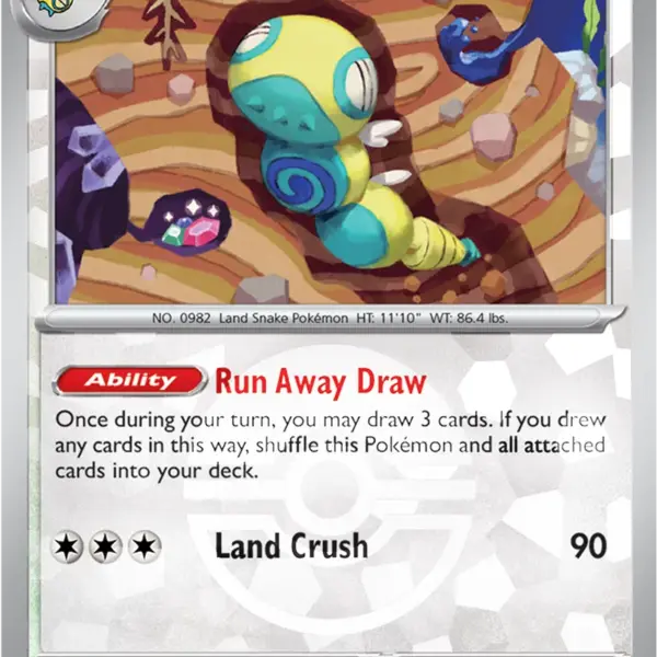 Prismatic Evolutions - 080/131 - Dudunsparce - Poke Ball Holo