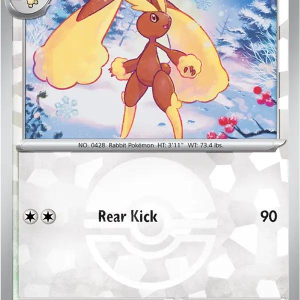 Prismatic Evolutions - 084/131 - Lopunny - Poke Ball Holo