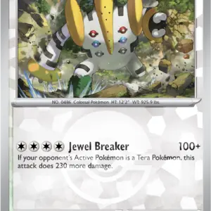 Prismatic Evolutions - 086/131 - Regigigas - Poke Ball Holo