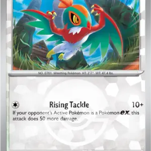 Prismatic Evolutions - 089/131 - Hawlucha - Poke Ball Holo