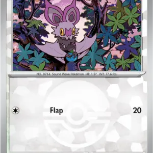 Prismatic Evolutions - 090/131 - Noibat - Poke Ball Holo