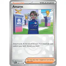 Prismatic Evolutions - 093/131 - Amarys - Poke Ball Holo