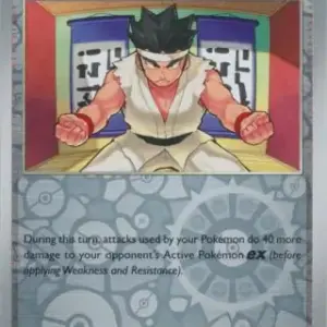Prismatic Evolutions - 096/131 - Black Belt's Training - Reverse Holo