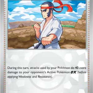 Prismatic Evolutions - 099/131 - Black Belt's Training - Poke Ball Holo