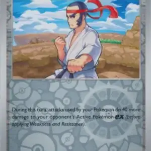 Prismatic Evolutions - 099/131 - Black Belt's Training - Reverse Holo