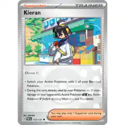 Prismatic Evolutions - 113/131 - Kieran - Poke Ball Holo