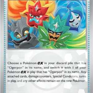 Prismatic Evolutions - 118/131 - Ogre's Mask - Poke Ball Holo