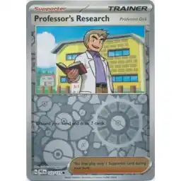 Prismatic Evolutions - 122/131 - Professor's Research [Professor Oak] - Reverse Holo