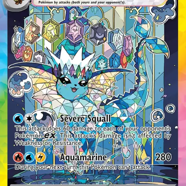 Prismatic Evolutions - 149/131 - Vaporeon ex