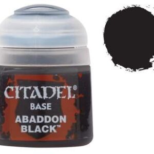 Maling Citadel Colour - Abaddon Black 12ml