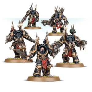 Alternative view of Warhammer 40k Chaos Terminator Squad
