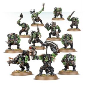Alternative view of Warhammer 40k Orks Boyz