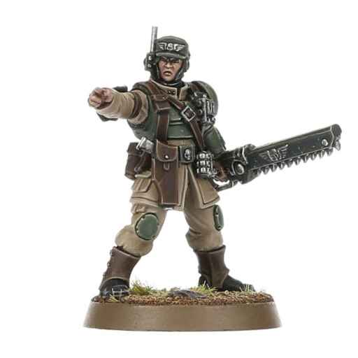 Alternative view of Warhammer 40k Astra Militarum: Cadian Shock Troops