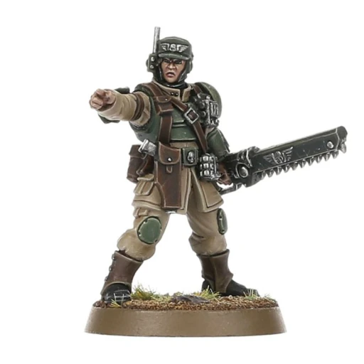 Alternative view of Warhammer 40k Astra Militarum: Cadian Shock Troops