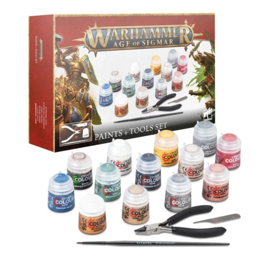 Warhammer Age of Sigmar paints + Tools