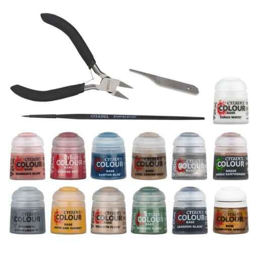 Alternative view of Warhammer Age of Sigmar paints + Tools