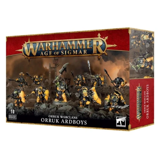 Warhammer AoS Orruk Warclans: Orruk Ardboyz