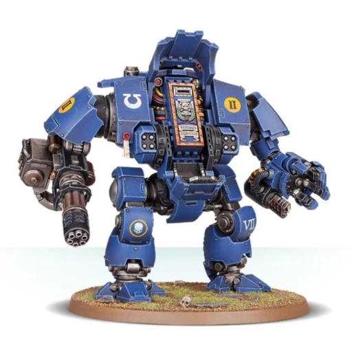 Alternative view of Warhammer 40k Space Marines Primaris Redemptor Dreadnought