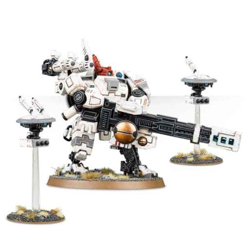 Alternative view of Warhammer 40k T'au empire: Broadside Battlesuit