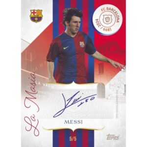 Alternative view of Topps Barcelona 125th Anniversary 2025 Hobby Box
