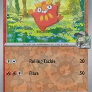 Journey Together - 026/159 - N's Darumaka - Reverse Holo