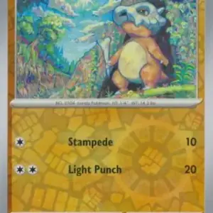 Journey Together - 076/159 - Cubone - Reverse Holo