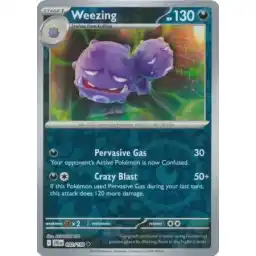 Journey Together - 092/159 - Weezing - Reverse Holo