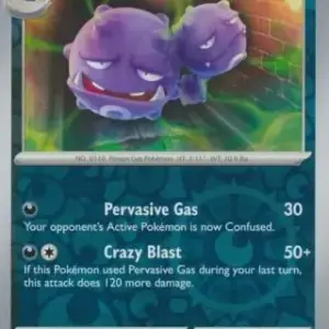 Journey Together - 092/159 - Weezing - Reverse Holo