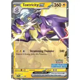 Black Star Promo - SVP215 - Toxtricity ex (Illustration Contest 2024)