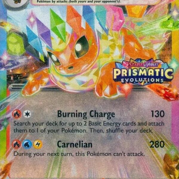 Prismatic Evolutions - 014/131 - Flareon ex (Stamped Promo)