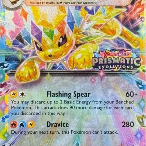 Prismatic Evolutions - 030/131 - Jolteon ex (Stamped Promo)