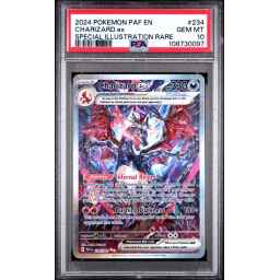 [Auksjon] PSA 10 Gem Mint - 2024 Pokemon Paldean Fates Charizard ex Special Illustration Rare #234