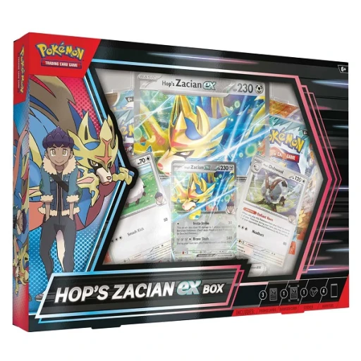 Pokemon Hop's Zacian ex Box
