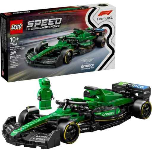 LEGO Speed Champions 77245 Aston Martin Aramco F1® AMR24-racerbil