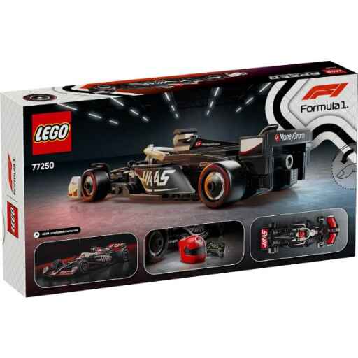 Alternative view of LEGO Speed Champions 77250 MoneyGram Haas F1® Team VF-24-racerbil