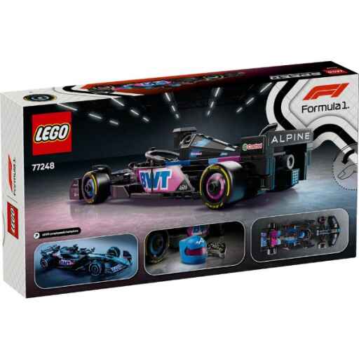 Alternative view of LEGO Speed Champions 77248 BWT Alpine F1® Team A524-racerbil