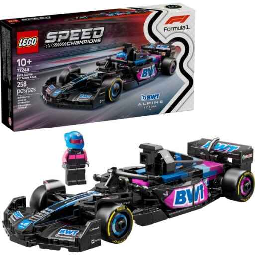LEGO Speed Champions 77248 BWT Alpine F1® Team A524-racerbil