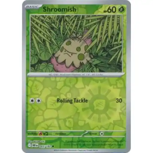 Destined Rivals - 005/182 - Shroomish - Reverse Holo