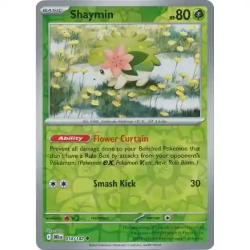 Destined Rivals - 010/182 - Shaymin - Reverse Holo