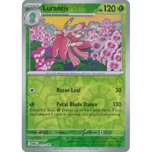 Destined Rivals - 014/182 - Lurantis - Reverse Holo