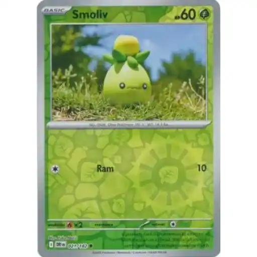 Destined Rivals - 021/182 - Smoliv - Reverse Holo