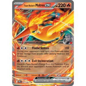 Destined Rivals - 031/182 - Team Rocket's Moltres ex