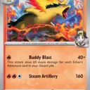 Destined Rivals - 034/182 - Ethan's Typhlosion - Holo Rare
