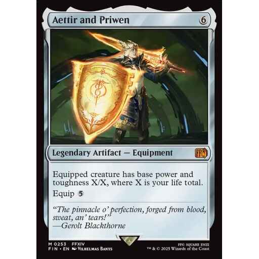 Final Fantasy - 253 - Aettir and Priwen - Mythic - C - Foil