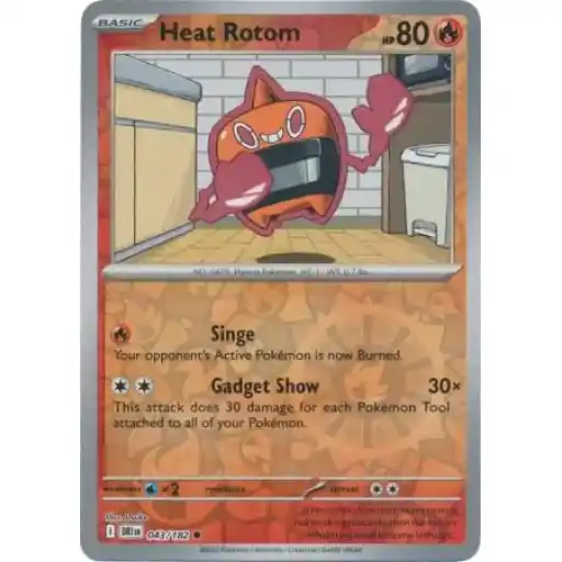 Destined Rivals - 043/182 - Heat Rotom - Reverse Holo