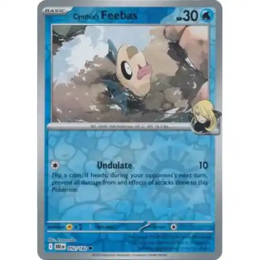 Destined Rivals - 052/182 - Cynthia's Feebas - Reverse Holo